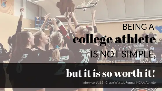 Being a college athlete is not simple, but it is so worth it!